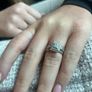 engagement diamond ring Image 4