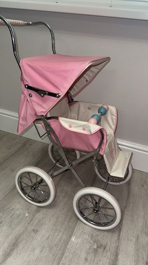 Bebelux 'paris Big' Pink Spanish Dolls Pushchair