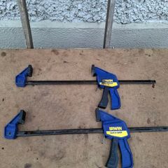 2x IRWIN Quick-Grip Bar Clamps 300mm