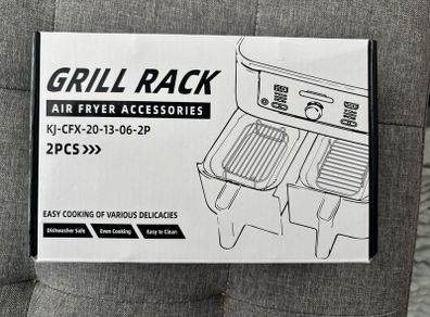 air fryer accessories - grill rack (2 pieces)