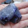 Cubic Purple Fluorite,Crystals,Gemstones Image 2