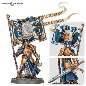 Warhammer AoS - Stormcast Knight-Vexillor with Banner of Apotheosis