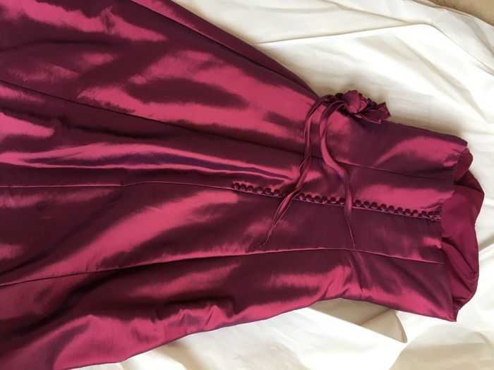 Fuchsia bridesmaid dress size 14