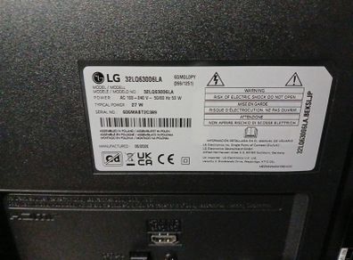 Lg 32" Full Hd Smart Tv