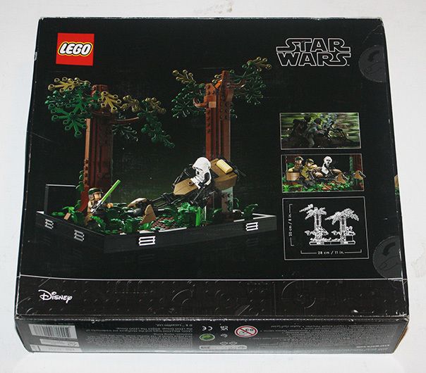 Star Wars 75353 chase on Endor - diorama