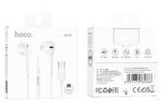Hoco M101 Crystal Joy Type-C Wired Earphones White