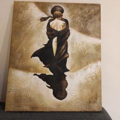 Oil painting on canvas by D.colo