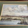 Painting - Hugh Monahan - "Widgeon Leaving the Lake, Mayo" Image 6