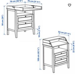 IKEA Changing Table / Dresser for Sale