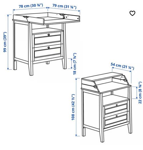 IKEA Changing Table / Dresser for Sale