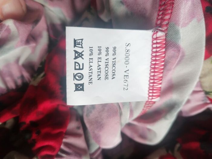 dress and large matching silk scarf