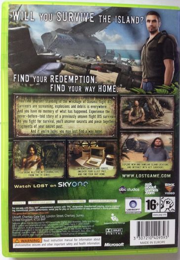 Lost (The Video Game) [2008] (Xbox 360 Game)