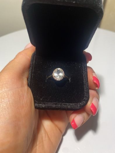 Morganite Ring 9ct Gold