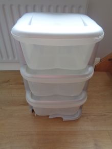 3 Compartment Storage Unit for Sale