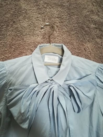 Elegant pale blue blouse