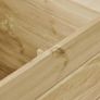 Garden Raised Bed 100x100x97 cm Impregnated Pinewood Image 2