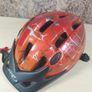 MET Bad Boy cycling helmet uni size 54 - 61cm 280grams NEEDS NEW CUSHION PADS  Vintage 1997 removable visor Image 9