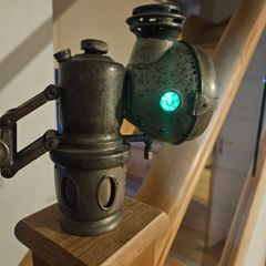 Carbide LED bicycle light