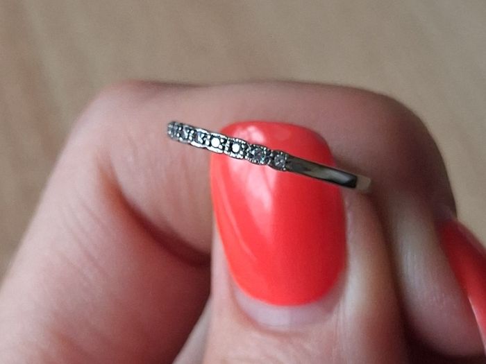 Silver ring size H1/2