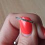 Silver ring size H1/2 Image 2