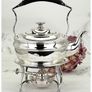 Antique Sheffield Silver Plated Spirit Kettle 19th Century Image 2
