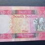 South Sudan.2015.5 Pounds.Uncirculated banknote. Image 2