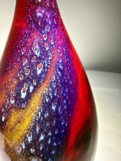Masterpiece Antique Royal Doulton - SUNG Flambe Vase - Signed by both Noke and Moore (c.1925)