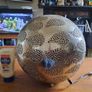 Silver spherical Lamp large Image 10