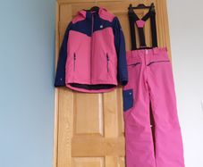 Girls Ski Suit & Accessories