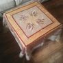 Gold And Wine Tablecloth Image 4