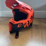 Raven Airborne Mx Helmets Black Size Small, Black/Orange Size Medium. Image 9