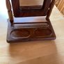 Dressing Table mirror. Vintage made from wood Image 2