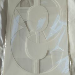 A4 number stencils