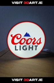 Coors-light Light Box
