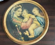 Print after Madonna della Saggiola