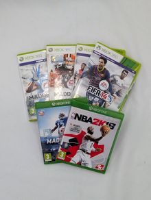 Xbox Sports Games Bundle - FIFA, Madden & NBA 2K