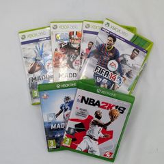 Xbox Sports Games Bundle - FIFA, Madden & NBA 2K
