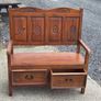 Monks bench, Locker & Phone/Side Table Image 10