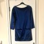 Sonia Rykiel satin midnight blue dress Image 5
