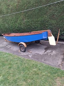Classic mirror Dinghy and trailer
