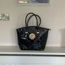 Black Stylish Handbag Image 2