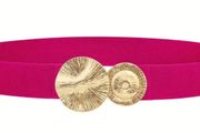 Elasticated Pink Round Belt