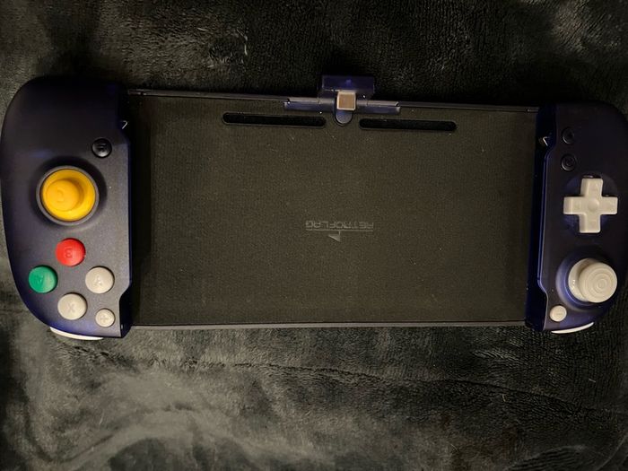 Retroflag grip for Nintendo Switch or Switch OLED  Hall effect Joystick (NO drift) Motion sensor, turbo mode, button swap
