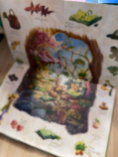 Disney Secret Fairy Homes - Fold out book