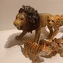 Wild Animal Figures Big Cats Vintage ELC Image 2