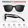 Polarised Sunglasses Mens Womens,Retro Dark Shades 100% UV400 Protection For Driving Fishing Running Cycling Golf Image 5