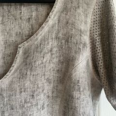 Dip hem summer dress