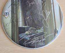 Dream Theater promo drum head 2020 - Autographed
