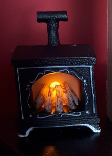 Dolls house furniture - Fireplaces