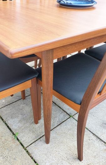 Mid Century Vintage G Plan Dining Table & Chairs